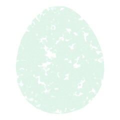 Hand drawn watercolor egg. Easter illustration, decorative element