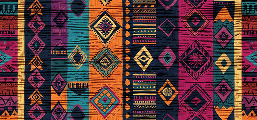 Tribal Wall clothing print