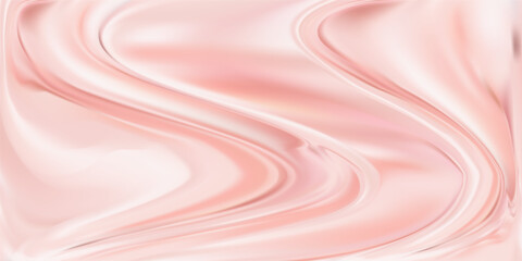 Vector silky pink background with a wave pattern