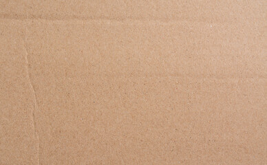 Beige cardboard texture. Ribbed cardboard.