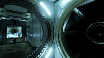 View from Cockpit International Space Station