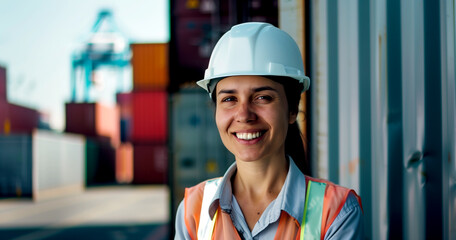 Safety Inspector at the Container Terminal - 779753742