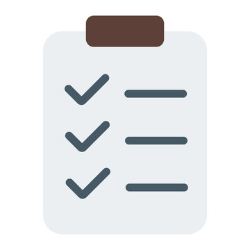 Questionnaire flat icon