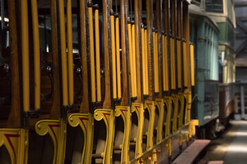 Obraz premium Old Trolly cars