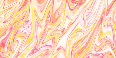 Abstract beautiful swirl liquid red background, Bright and shiny swirl liquid background. multicolored pattern for designer white paint mixing into red Liquid mixing marble wallpaper.