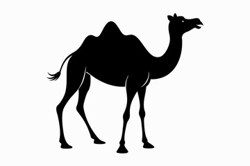 camel-silhouette-vector illustration