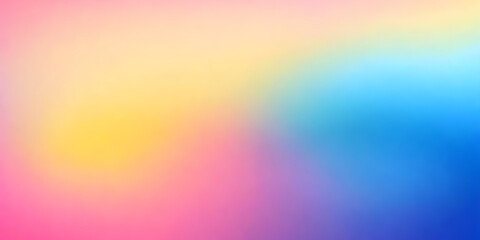 Obraz premium A blurry background displaying vibrant rainbow colors