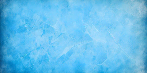 A textured blue background showcasing a grungy design with rough and distressed elements - obrazy, fototapety, plakaty