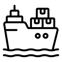Export line icon
