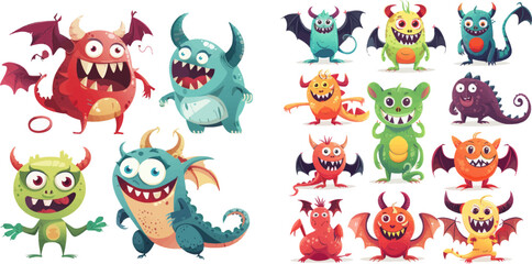 Halloween funny mascots