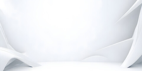 A white background featuring a wavy design, creating a dynamic and modern aesthetic