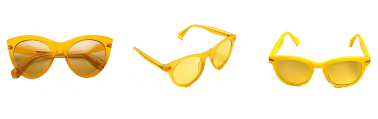 Yellow sun glasses