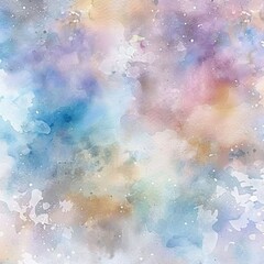 Watercolor Splashes Background