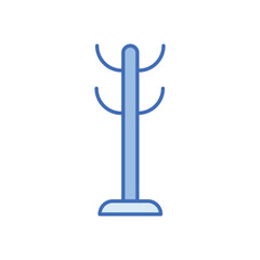 Coat Rack vector icon