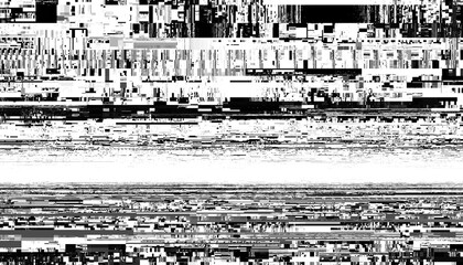 Abstract glitch overlay with a transparent background. Png overlay background - 779783179