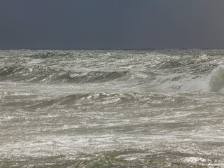 Beautiful stormy seascape - 779783951