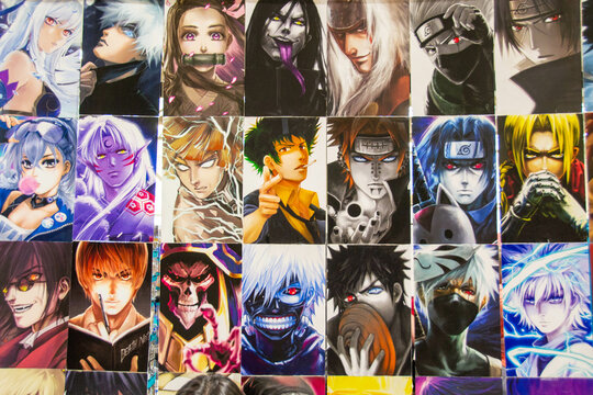Toronto, Down Toune, On, Canada - Marth 18th, 2024: Display featuring comic books