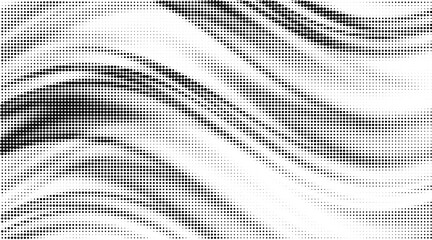Monochrome gradient halftone dots background. Overlay png illustration. Abstract grunge dots on transparent background - 779785137
