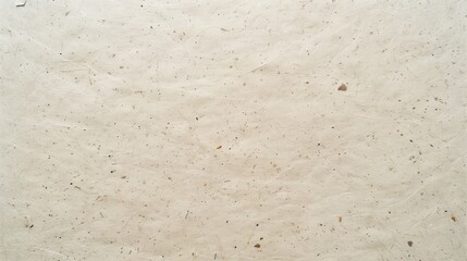 Natural handmade paper texture with visible fibers and specks - obrazy, fototapety, plakaty
