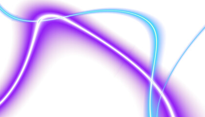 Energy lines with transparent gradient background. Elegant rainbow colours wavy line on Transparent png overlay background - 779785710