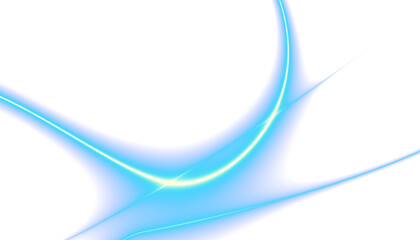 Energy lines with transparent gradient background. Elegant rainbow colours wavy line on Transparent png overlay background - 779785931