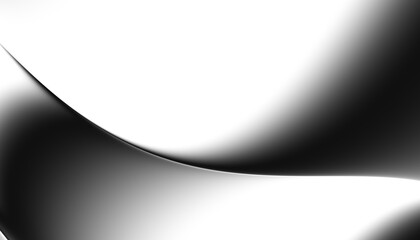 Blurred transparent gradient background. Elegant black wavy line on Transparent png overlay background - 779787181