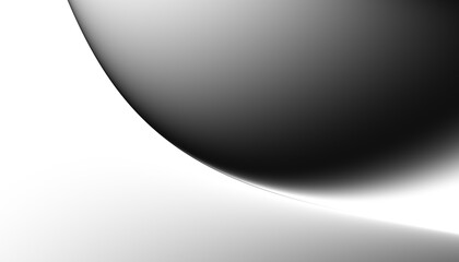 Blurred transparent gradient background. Elegant black wavy line on Transparent png overlay background - 779787353