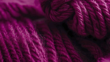 Purple wool texture. Close up, background texture