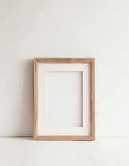 Oak picture frame