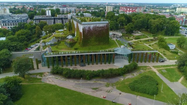 Beautiful Opera Philharmonic Bialystok Filharmonia Aerial View Poland