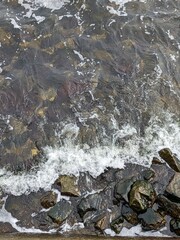 water and rocks