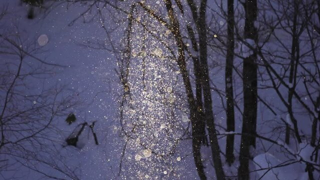 北海道美瑛ダイヤモンドダストサンピラーⅢ