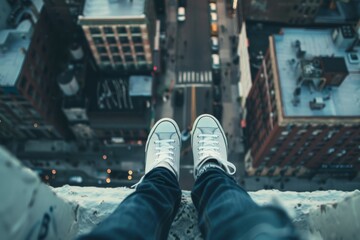  shooting from above, below, or at eye level to add visual interest to your photos.  - obrazy, fototapety, plakaty