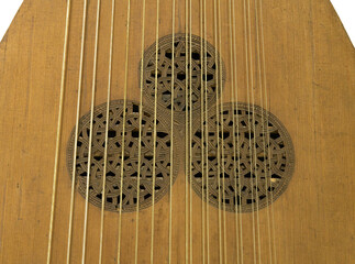 Sound hole with  rosette