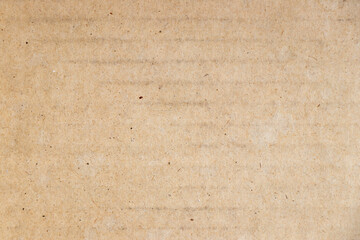 Closed up of brown paper craft texture background with copy space for decoration or use as layer