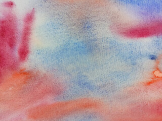 Naklejka premium Abstract watercolor background. Fluid painting abstract texture. Colorful gradient