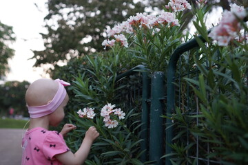 little girl with cancer