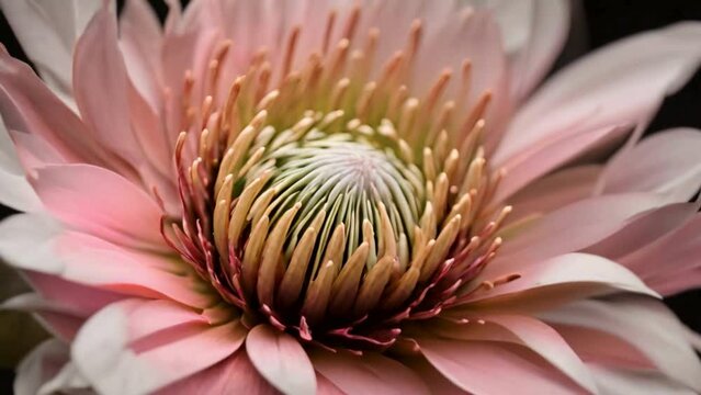 Floral Majesty: The Intricate Details of King Protea Flowers