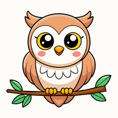 cute-baby-owl-sitting-on-branch-svg--cute-kawaii