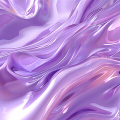 Beautiful pink purple background of slippery wavy fabric
