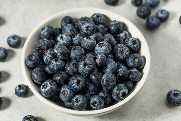 Organic Raw Blue Blueberries