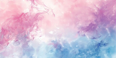 A colorful background with pink and blue swirls