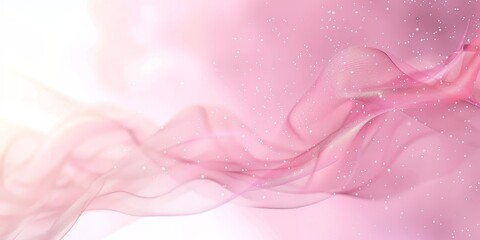 A pink and white background with a pink and white wave