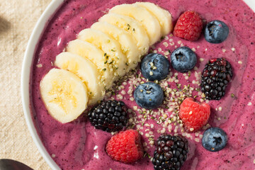 Homemade Healthy Berry Smoothie Bowl - 779824304