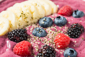 Homemade Healthy Berry Smoothie Bowl - 779824374
