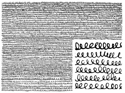 vector  scribbles doodles hand-drawn texture pettern black ink