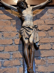 Gesù di Nazareth, statua del Santuario della Madonna del Divino Amore, Roma, Italia
