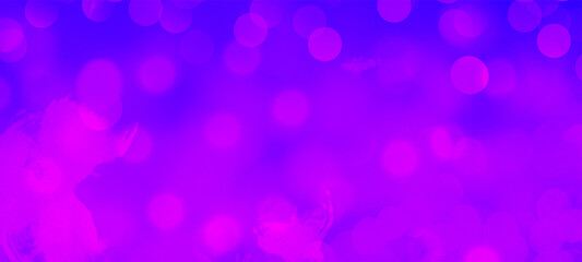 Purple bokeh background for banner, poster, Party, Anniversary, greetings, and various design works