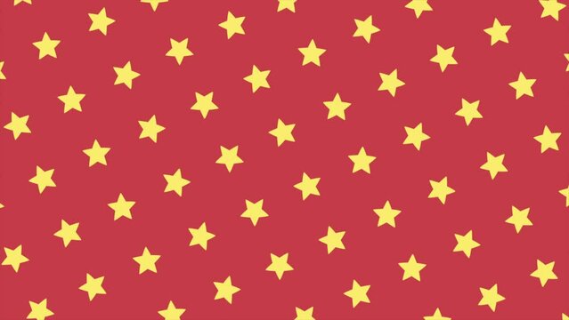 Abstract Star Shape Pattern for Kids Background