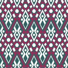 Seamless vector pattern with patchwork diamonds, reminiscent of precious Art Deco jewelry